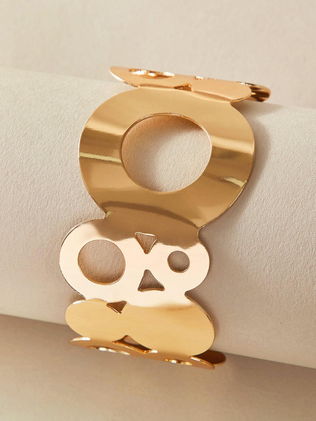 Womens Open Cuff Bangle Bracelet Alloy Silver Plated Gold Plated European American Jewellery Fashion Accessory