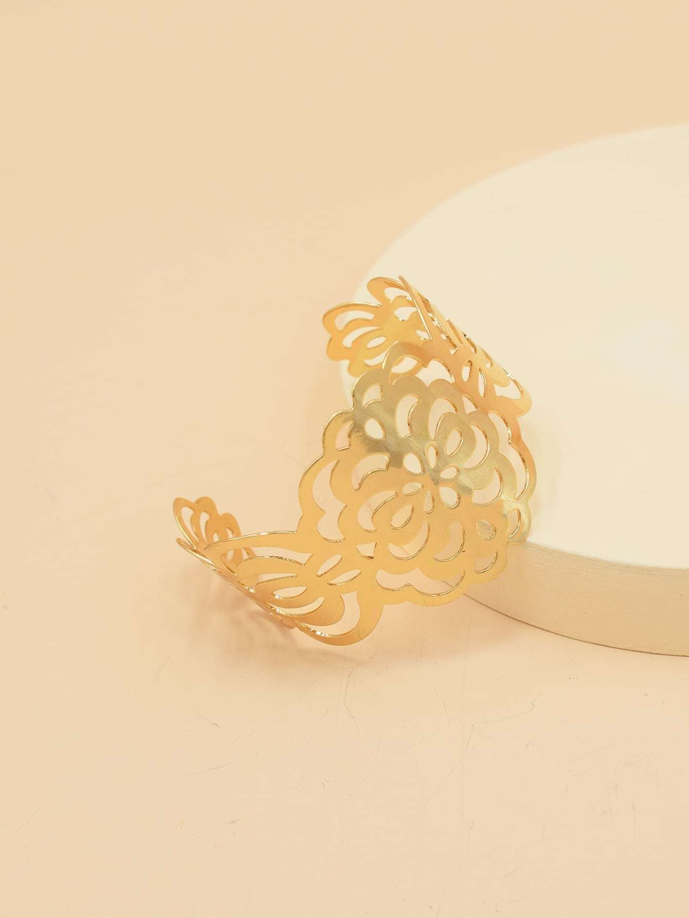 Womens Open Cuff Bangle Bracelet Alloy Silver Plated Gold Plated European American Jewellery Fashion Accessory