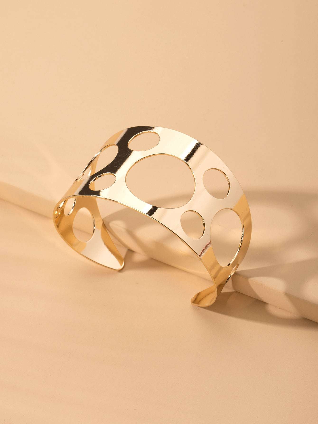 Womens Open Cuff Bangle Bracelet Alloy Silver Plated Gold Plated European American Jewellery Fashion Accessory