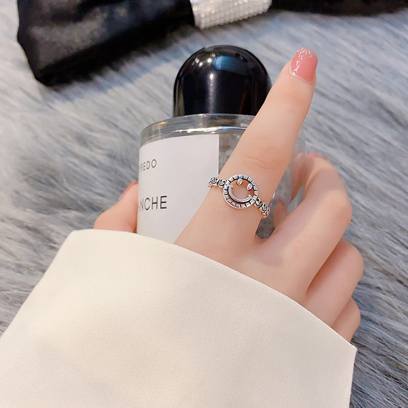 Womens Exquisite Alloy Open Ring With Gemstone Inlaid Sterling Silver Gold Plated Jewelry Fashion Ring Jewelry