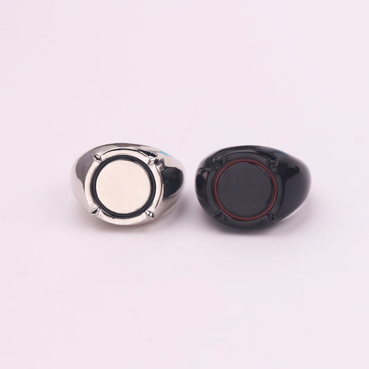 Electroplated Alloy Ring Lightweight Fashion Jewelry For Men And Women In European Style Sizes 8 9 10 11 12 13