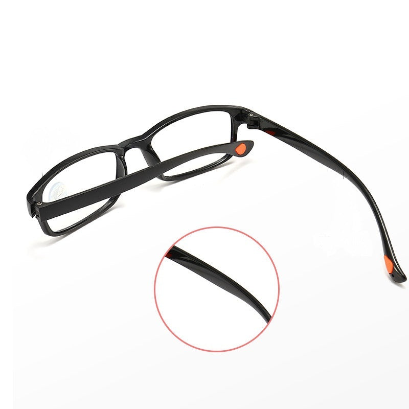 Ultra Light Foldable Reading Glasses Full Frame PC Readers Portable For Reading And Close Work At Home Or On The Go