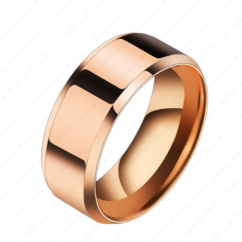 Unisex Stainless Steel Geometric Couple Rings Durable Band Ring for Men and Women Anniversary Gift for Couples Today