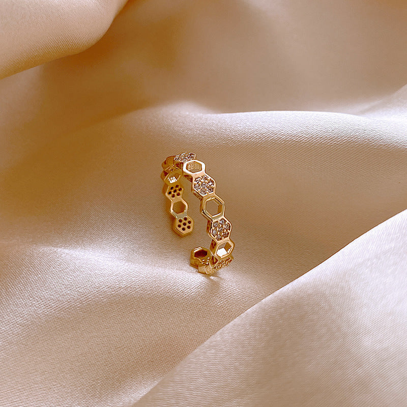 Minimalist Copper Rings For Women Plain Band Fashion Jewelry Gifts For Her Trendy Accessory Birthday Gift Idea