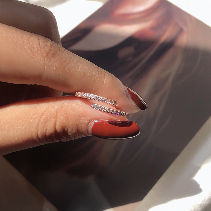 Minimalist Copper Rings For Women Plain Band Fashion Jewelry Gifts For Her Trendy Accessory Birthday Gift Idea