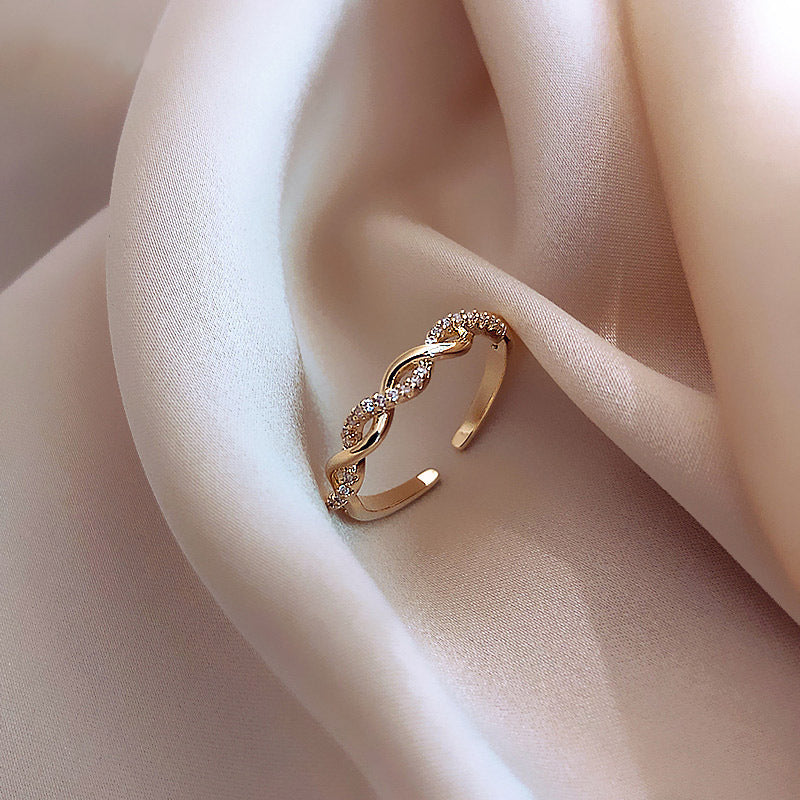 Minimalist Copper Rings For Women Plain Band Fashion Jewelry Gifts For Her Trendy Accessory Birthday Gift Idea