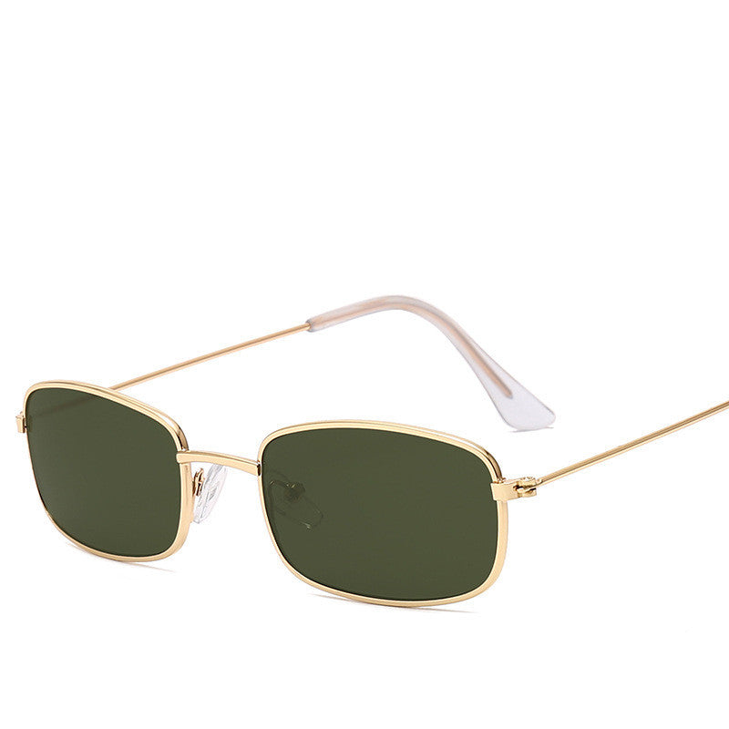 Metal Frame Sunglasses Retro Fashion Shades For Men Women UV400 Protection High Visible Light Everyday Wear UV