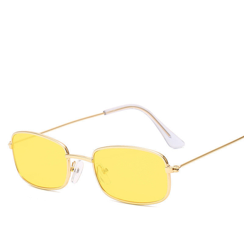 Metal Frame Sunglasses Retro Fashion Shades For Men Women UV400 Protection High Visible Light Everyday Wear UV