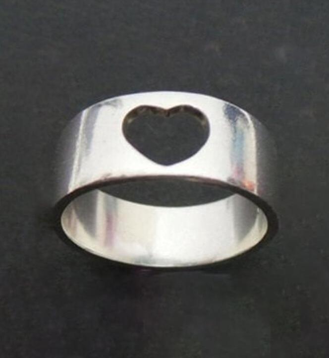 Couple Ring Bracelet Set Elegant Heart Shaped Alloy Electroplating Jewelry Unique Design For Couples Ring Ring