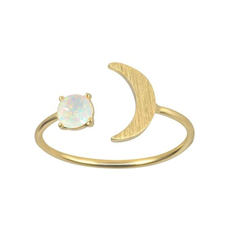 Gold Plated Copper Hand Ornament Geometric Design Artificial Gems And Semi Precious Stones Individually Packed