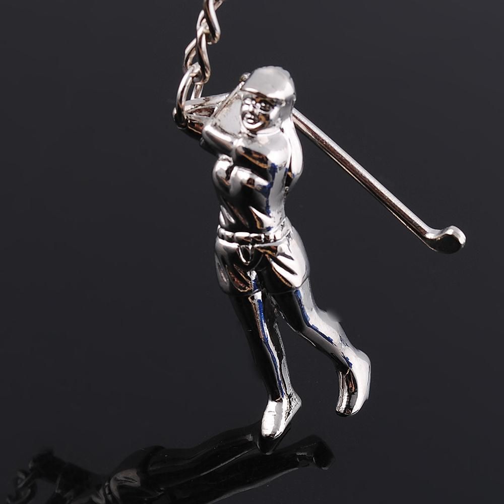 Unisex Metal Keychain Simple Design Key Accessories Pendant Durable Key Holder For Keys Bags Purses Individually Packed