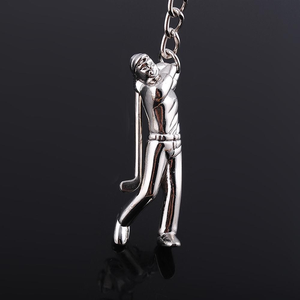 Unisex Metal Keychain Simple Design Key Accessories Pendant Durable Key Holder For Keys Bags Purses Individually Packed