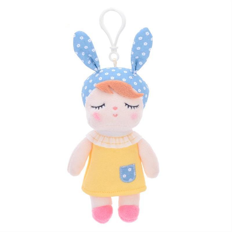 Cute Plush Animal Keychain Soft Stuffed Toy Hanging Decoration For Backpacks And School Bags With Bright Colors