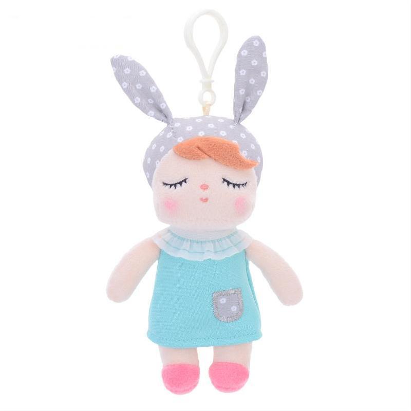 Cute Plush Animal Keychain Soft Stuffed Toy Hanging Decoration For Backpacks And School Bags With Bright Colors