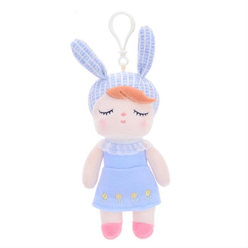 Cute Plush Animal Keychain Soft Stuffed Toy Hanging Decoration For Backpacks And School Bags With Bright Colors