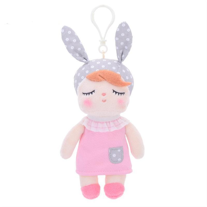 Cute Plush Animal Keychain Soft Stuffed Toy Hanging Decoration For Backpacks And School Bags With Bright Colors