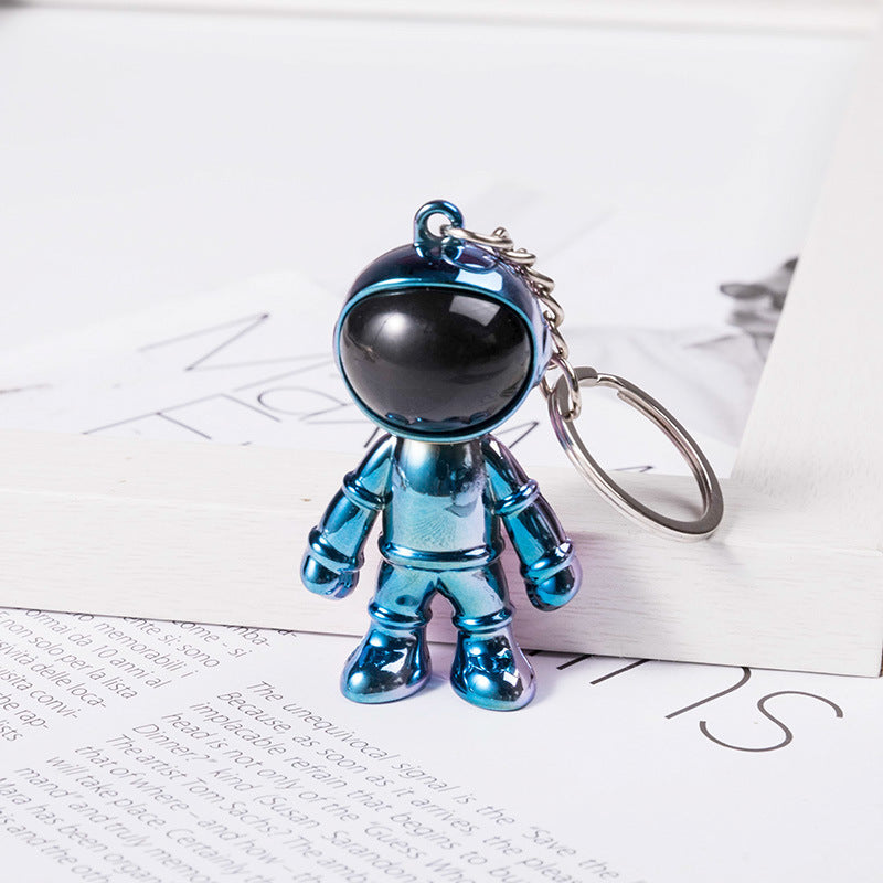 Unisex Astronaut Keychain Pendant Electroplated With Logo Bag Charm Accessory For Daily Use And Trendy Essentials