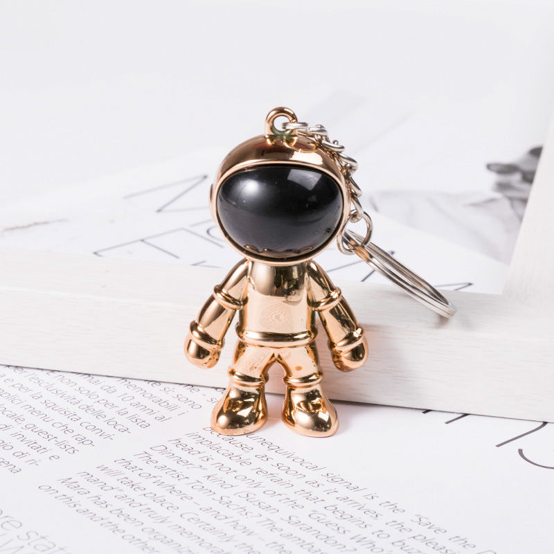 Unisex Astronaut Keychain Pendant Electroplated With Logo Bag Charm Accessory For Daily Use And Trendy Essentials