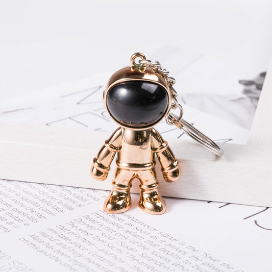 Unisex Astronaut Keychain Pendant Electroplated With Logo Bag Charm Accessory For Daily Use And Trendy Essentials
