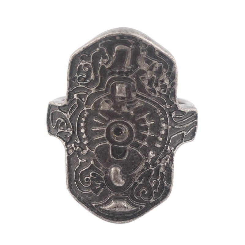 Unisex Alloy Fashion Ring Electroplated Individually Packaged for Game Accessory Inspired by Dark Souls 3 Gears