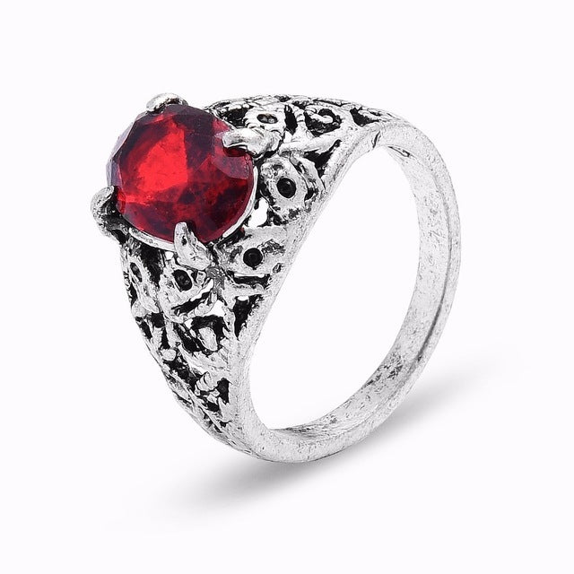 Unisex Alloy Fashion Ring Electroplated Individually Packaged for Game Accessory Inspired by Dark Souls 3 Gears