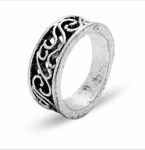 Unisex Alloy Fashion Ring Electroplated Individually Packaged for Game Accessory Inspired by Dark Souls 3 Gears