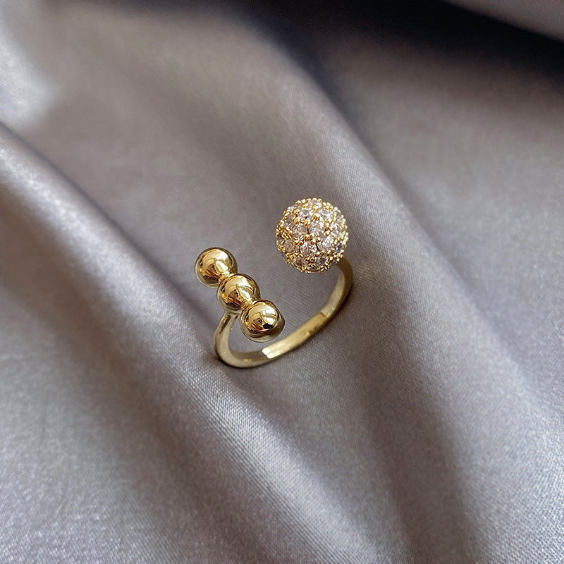 Geometric Open Ring Adjustable Alloy Band Jewelry Daily