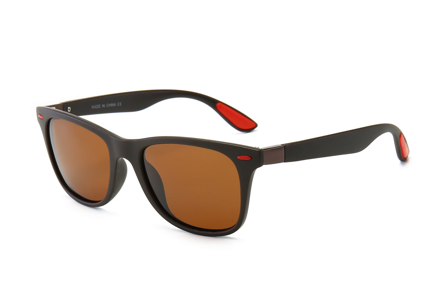 Adult Retro Round Sunglasses Polarized UV400 PC Lens Black Frame Unisex Timeless Style for Everyday Wear Daily