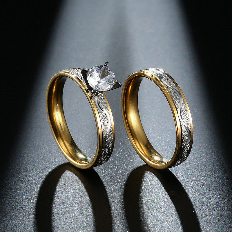 Womens Vintage Ring High Quality Alloy Ring Rhombus Diamond Inlay Jewelry Fashion Ring Elegant Everyday Styles