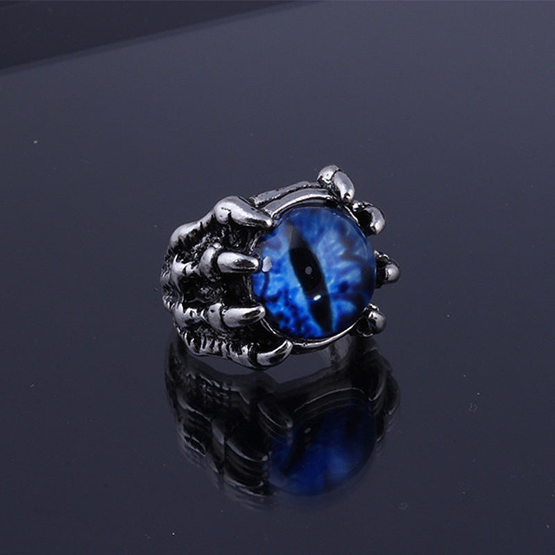 Unisex Anime Ring Electroplated Retro European American Style Individually Packed Cool Fashionable Punk Ring Accessory
