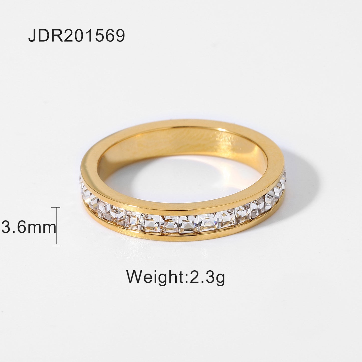 Womens Gold Ring Stainless Steel Geometric Ring Electroplated Ring for Women Girls Fashion Jewelry Gift Ins Ring Number 6 7 8 and 9