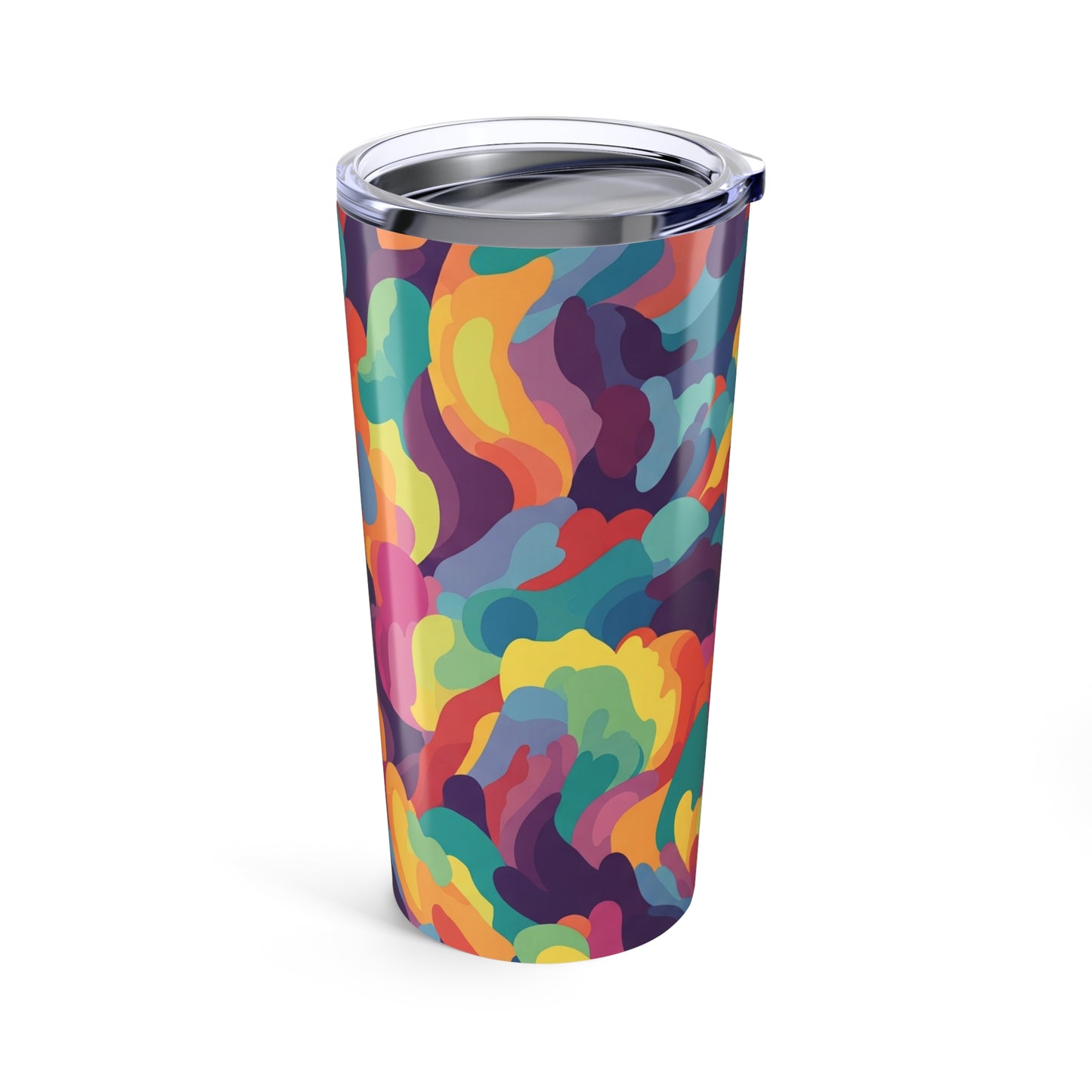 20oz Stainless Steel Printed Travel Mug With Double Wall Vacuum Insulation Spill Resistant For Hot And Cold
