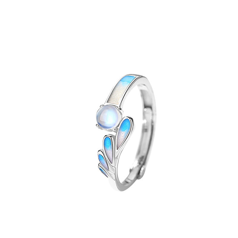 Sterling Silver Couple Rings Matching Gem Inlaid Promise Bands For Him And Her Anniversary With Elegant Crafts