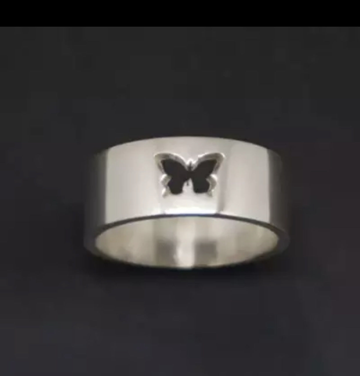 Couples Matching Rings Geometry Design His And Hers Promise Rings Electroplated Metal Anniversary Gift Airplane