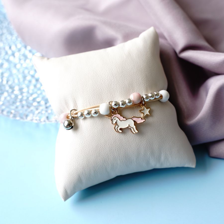 Ceramic Cartoon Bracelet Woven Alloy Jewelry Simple Beads Bracelet With Deer Rabbit Cat And Design Accessories