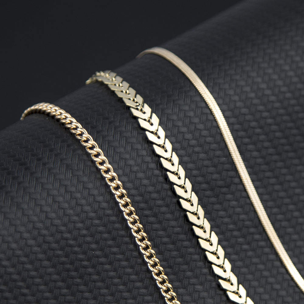 Womens Boho Anklet Charms Set Electroplated Alloy Ankle Bracelets Vintage Beach Travel Souvenirs Jewelry Trios