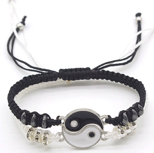 Unisex Bracelet Handmade Braided Religious Bracelet And Tai Chi Bracelet Manually Crafted Jewelry Gift For Men