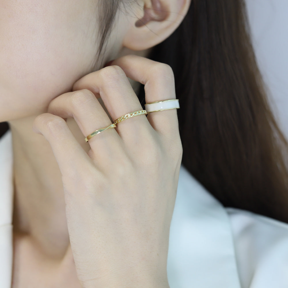 Unisex Adjustable Gold Tone Knuckle Ring Electroplated Alloy Punkish Jewelry For Men And Women Fashion Accessory