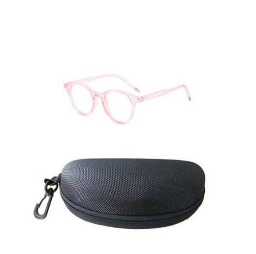 Unisex Round Glasses Anti Blue Light PC Frame Eyeglasses