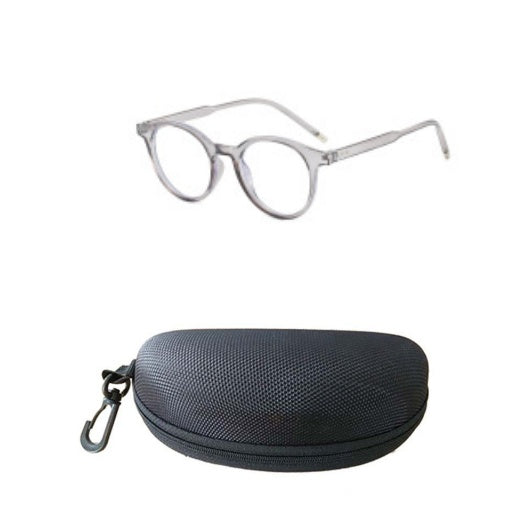 Unisex Round Glasses Anti Blue Light PC Frame Eyeglasses