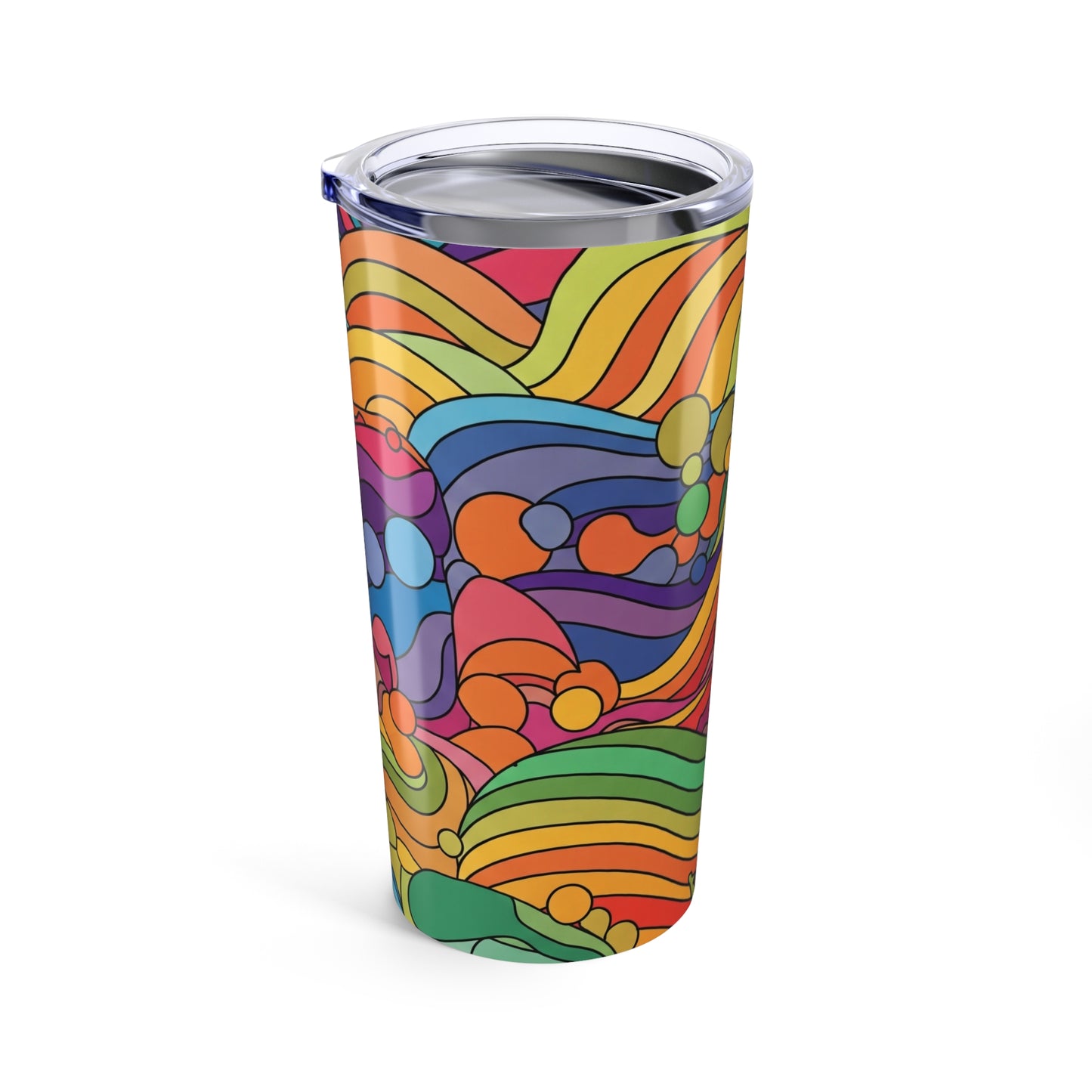20oz Steel Coffee Cup Double Wall Vacuum Insulation Keeps Hot Or Cold Beverages Leak Proof BPA Free Dishwasher Safe