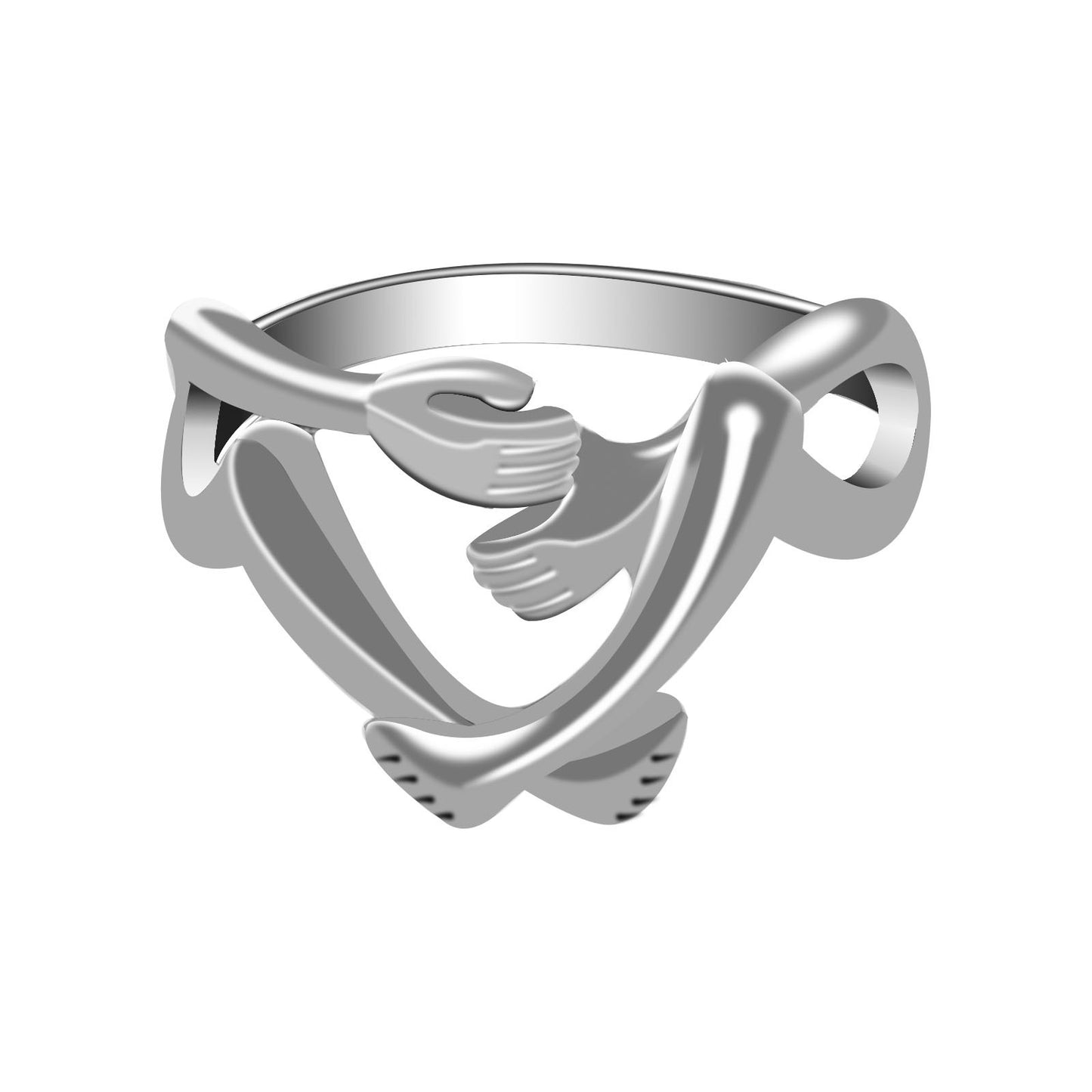 Geometric Ring For Women Alloy Jewelry Electroplated Finish Individually Packaged Gold Tone Ring In Gold Color