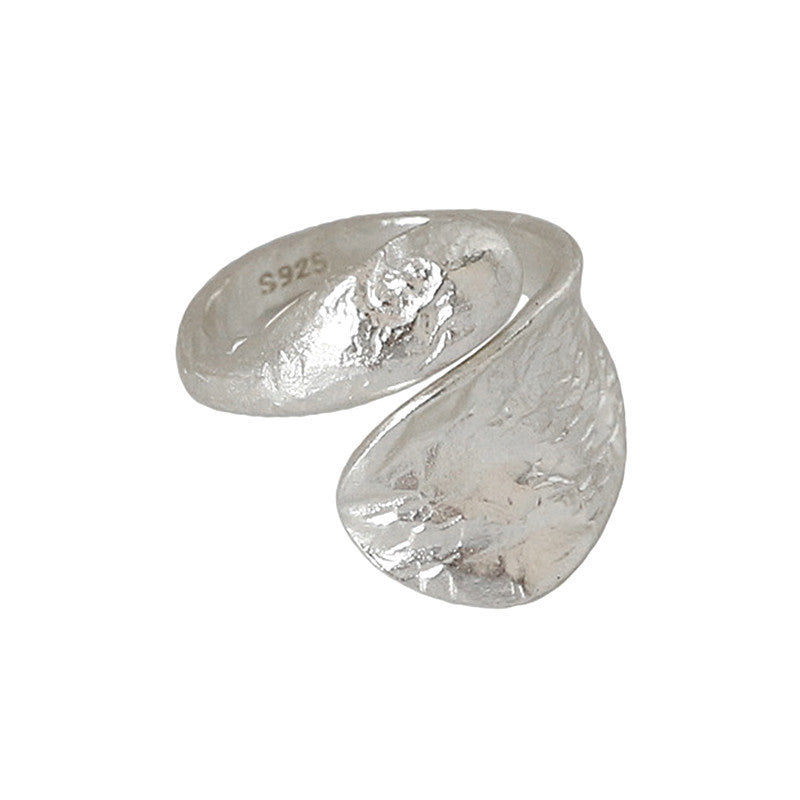 Geometric Electroplated Ring European Design Gold Silver