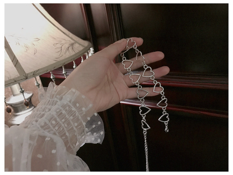 Mother Of Pearl Necklace With Alloy Chain Elegant Pendant And Sparkling Gems Individually Packed Jewelry Gift Gems