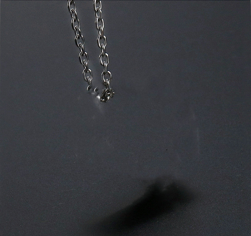 Geometric Titanium Steel Couple Rings Polished Design Matching Wedding Bands Non Inlayed Promise Rings For Him