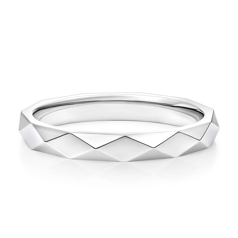 Couple Opening Ring Set S925 Silver Promise Rings For Students Girlfriend Boyfriend Birthday Gifts For Couples