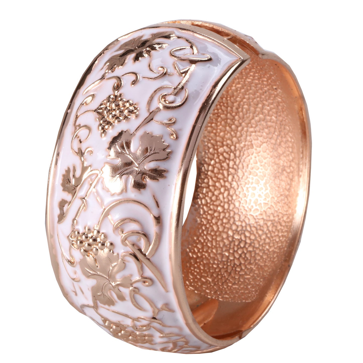 Thick Exaggerated Wide Opening Bracelet Boho Style