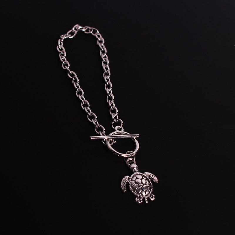 Unisex Alloy Bracelet Electroplated Retro Design Round Noodle Bear Charms With Smiley Lettering Glossy Finishes