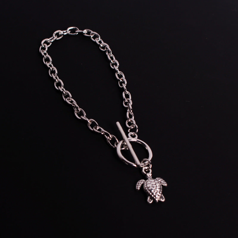 Unisex Alloy Bracelet Electroplated Retro Design Round Noodle Bear Charms With Smiley Lettering Glossy Finishes