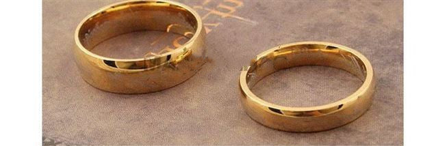 Men Titanium Steel Ring Band Europe America Geometry Rainbow Decor Accessories Inner Diameter 16 17 18 19 20mm